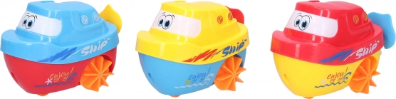 Wind-Up Water Boat for Kids