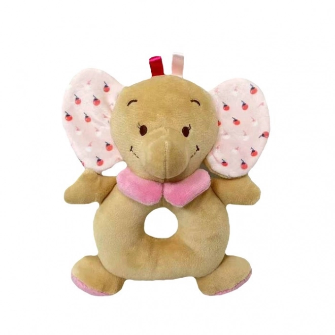 Pink Elephant Rattle