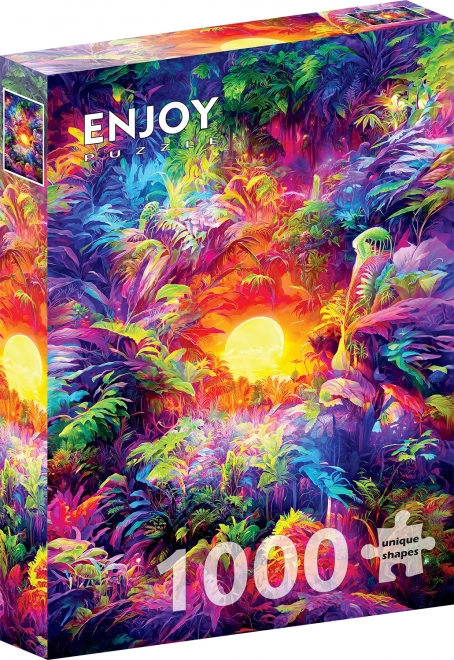 Enjoy Rainbow Jungle 1000 Piece Puzzle