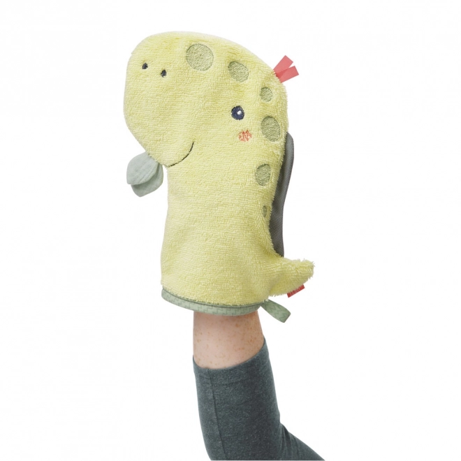 Dinosaur Bath Mitt Happy Dino