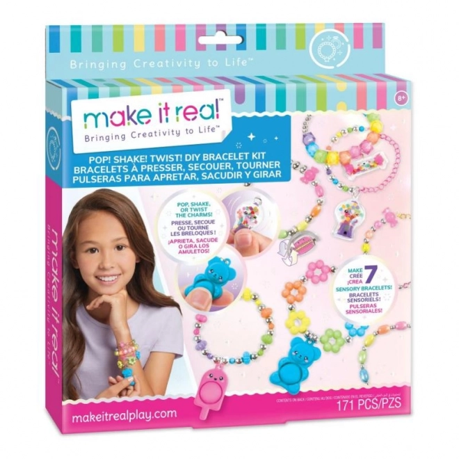 Candy-Themed Sensory Bracelet Making Kit