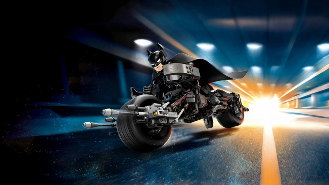 Batman Action Figure with Bat-Pod Motorcycle