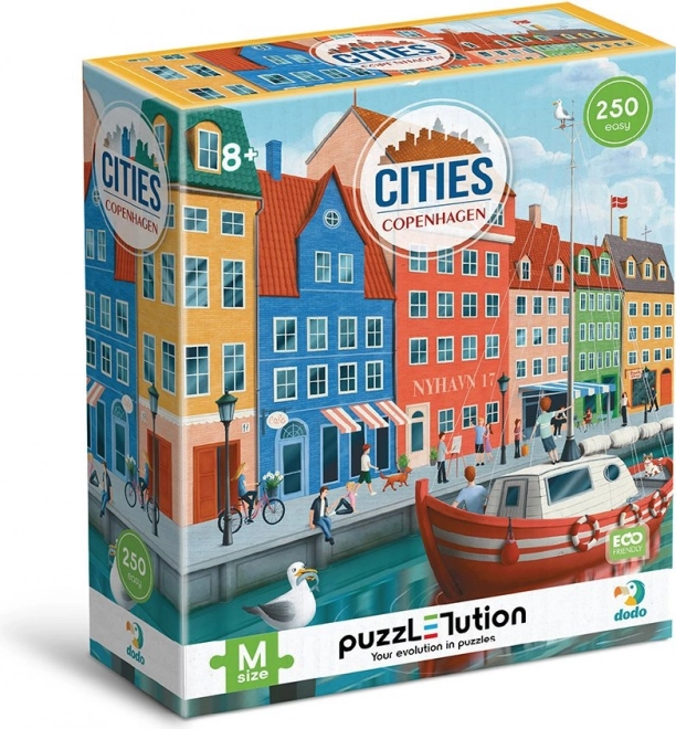 Puzzle DODO Città: Copenaghen 250 pezzi