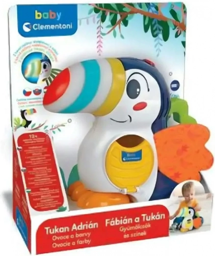 Interactive Toucan Adrian CLEMENTONI BABY CZ/SK/HU