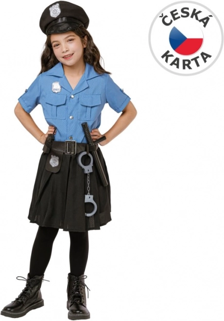 Costume Poliziotta per Ragazze 120-130 cm
