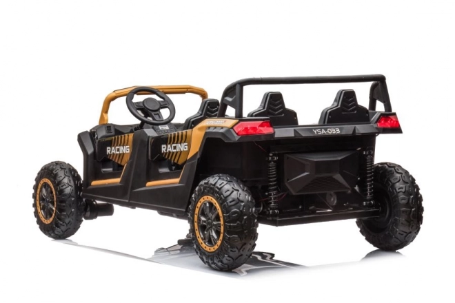 Battery-Powered 4x4 Off-Road Buggy 24V Gold