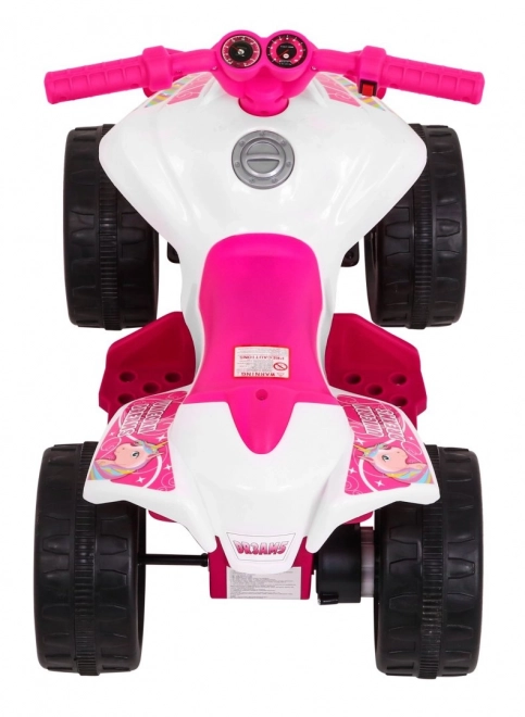 Pink Electric Ride-On Quad for Toddlers