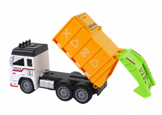 Garbage Truck with Trailer Toy - Available in Two Colors