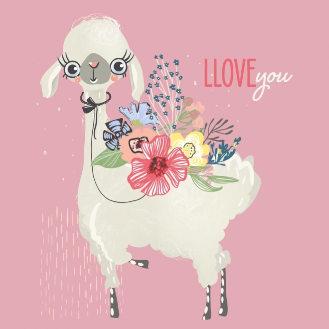 Happy Llamas 2025 Wall Calendar