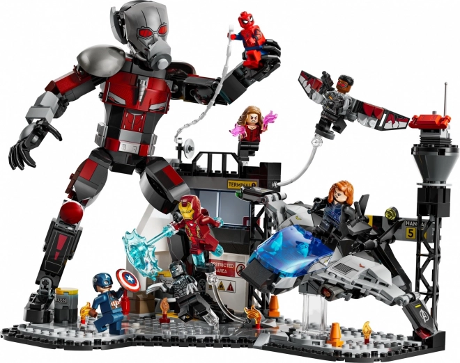 Lego Marvel Captain America Civil War Battle Set