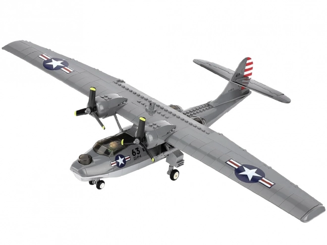 Technical Block Set Combat Plane PBY-5A Catalina