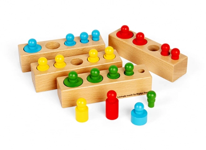 Bigjigs Toys Shape Sorting Blocks Set