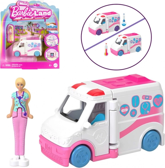 Mini BarbieLand Kliniek op Wielen