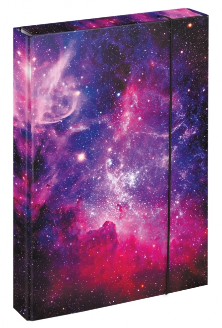 A4 Jumbo School Folder Galaxy Design