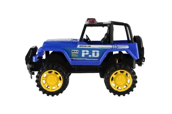 Police Off-Road Plastic Vehicle