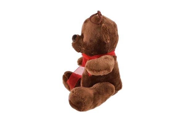 Cuddly Teddy Bear with Bow 12cm Plush