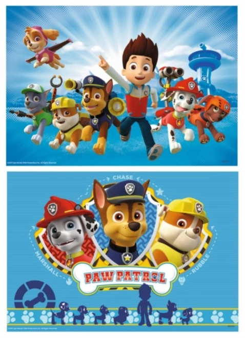 Ravensburger Ryder and Paw Patrol Puzzle Set