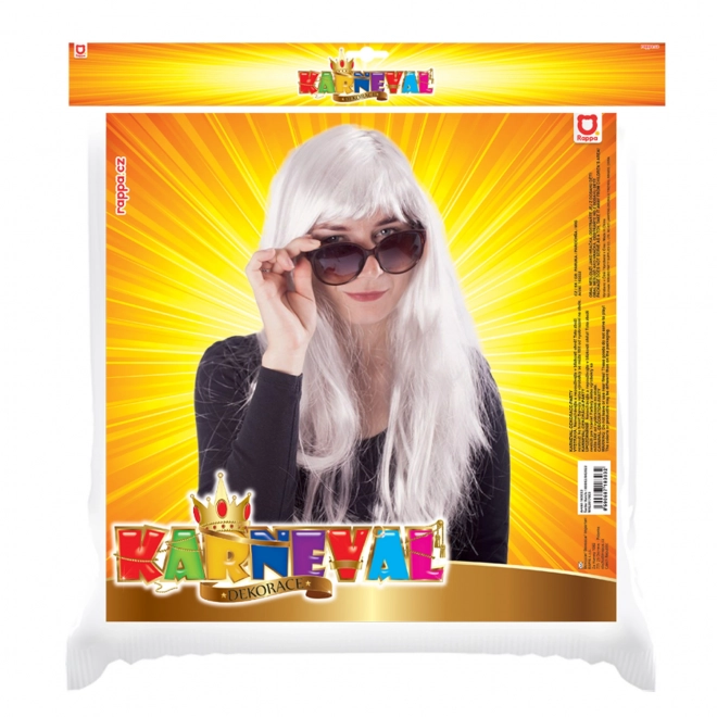 Silver Carnival Wig