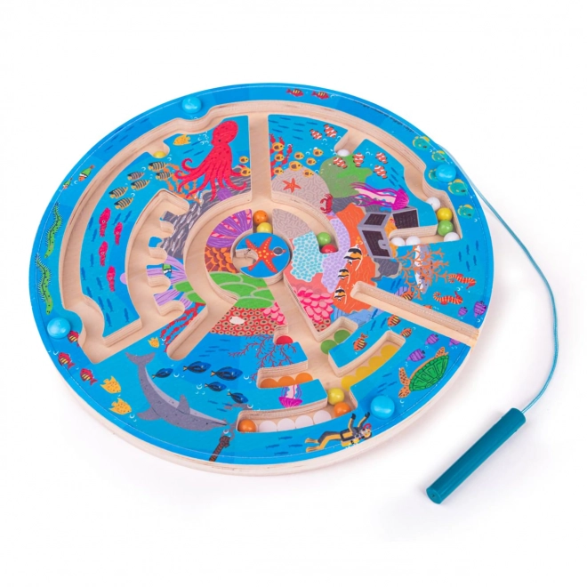 Underwater World Magnetic Maze by Bigjigs Toys