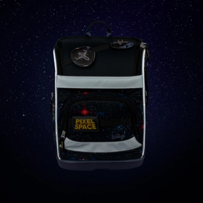 Zaino scolastico Baagl Zippy Plus Pixel Space
