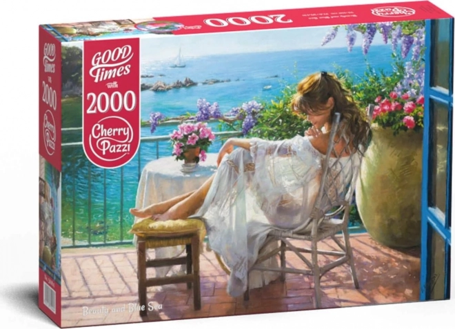 Cherry Pazzi Puzzle Beauty and the Blue Sea 2000 Pieces