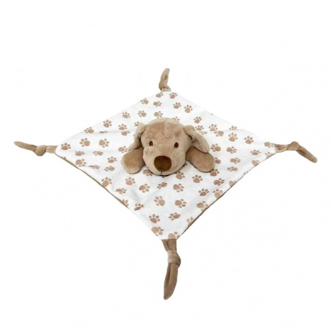 Plush Dog Toy Beige 25x25 cm