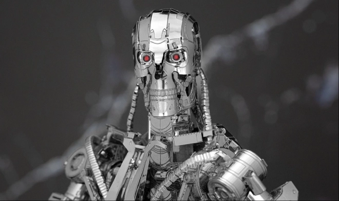 Metal Earth 3D Puzzle Terminator T-800 Endoskeleton