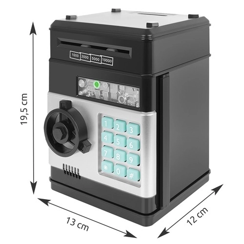 Electronic Safe Piggy Bank with ATM Function