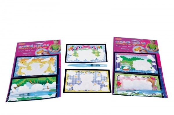 Magic Water Painting Set - 2 Pictures Mix