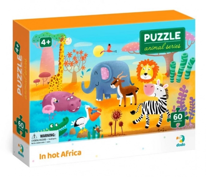 African Safari Puzzle for Kids