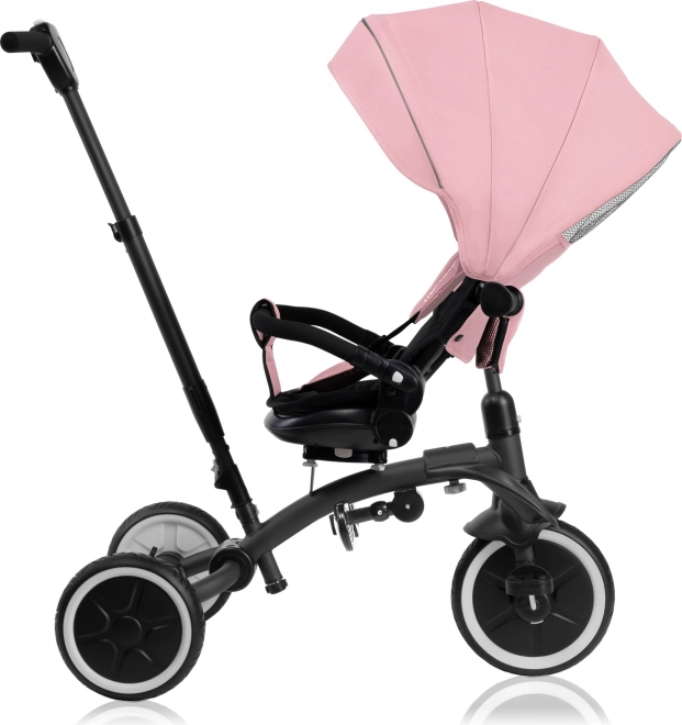 2-in-1 Children's Tricycle by Lionelo - Tris Plus Model in Pink Rose