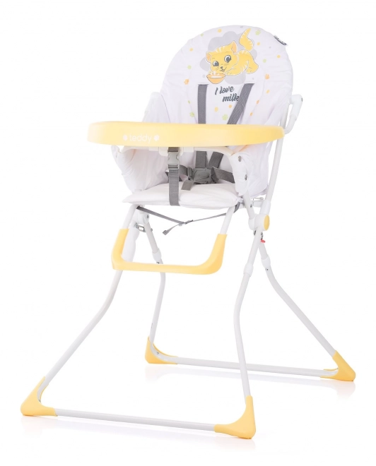 Chipolino high chair Teddy blush – Banana