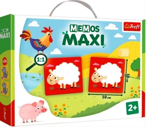 Trefl Farm Animals Memory Game