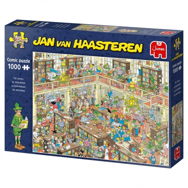 Jumbo Puzzle Jan Van Haasteren Library 1000 Pieces