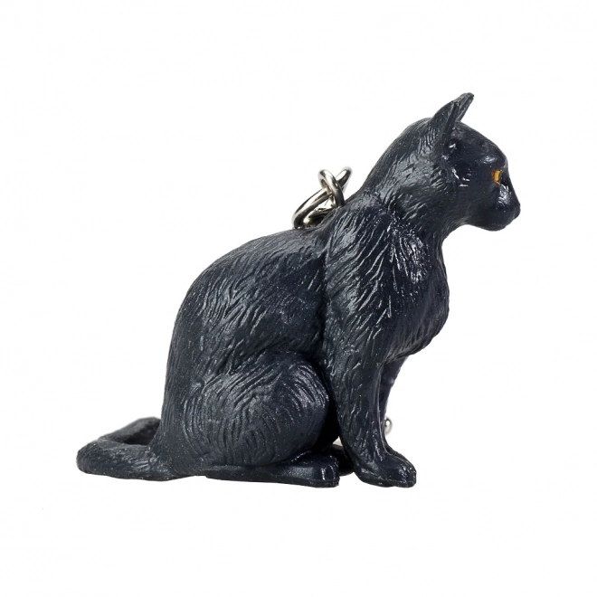 Mojo Black Cat Keychain