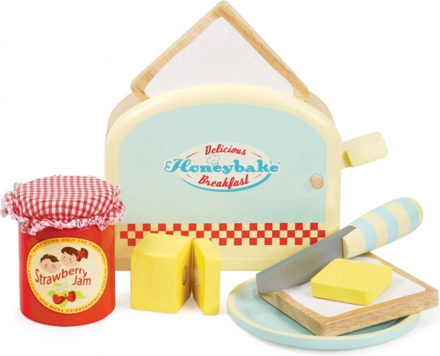 Complete breakfast set for role play