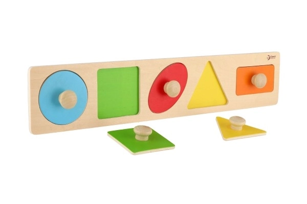 Wooden Puzzle Set - Geometric Shapes