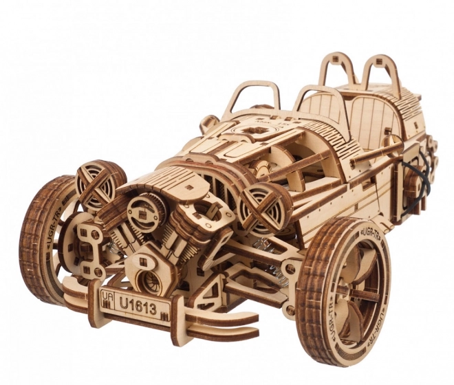 Ugears 3D Wooden Model Tricycle