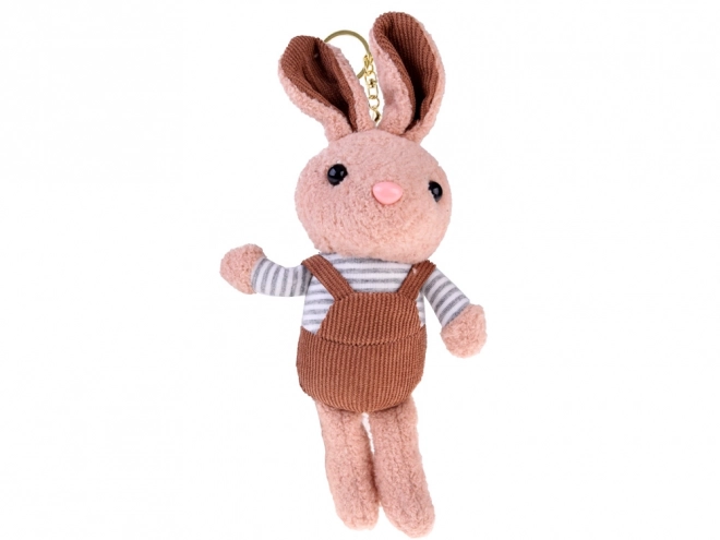 Plush Rabbit Toy with Corduroy Overalls