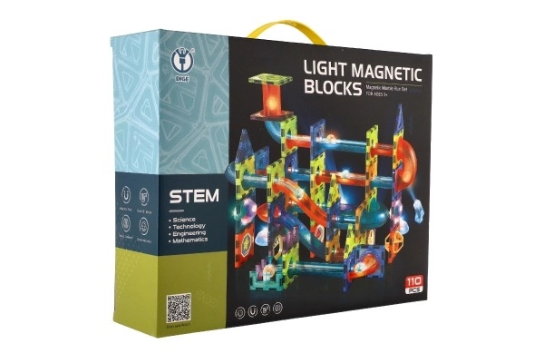 Magnetic Marble Run Assembly Set