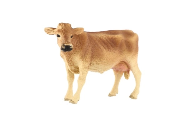 Jersey Cow Plastic Toy 13cm in Bag