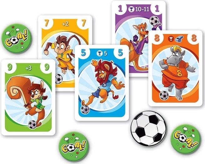 Clementoni Zoo Soccer Card Game