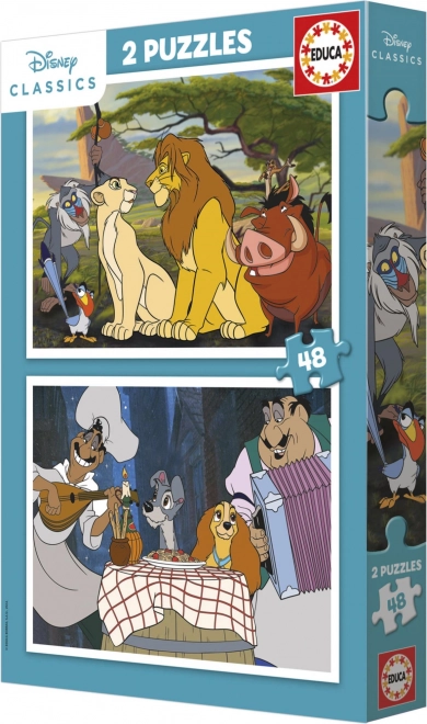 Disney Animals Family Puzzle Set by Educa