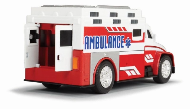 Ambulance Rescue Vehicle with Lights and Sounds