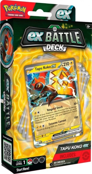 Pokemon Tapu Koko Ex Battle Deck