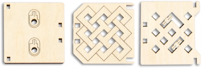 Wooden 3D Puzzle Snake Game