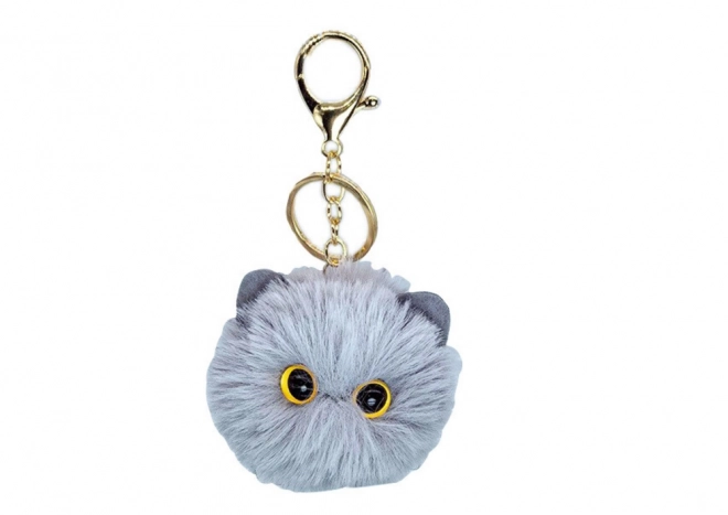 Plush Cat Keychain Ornament