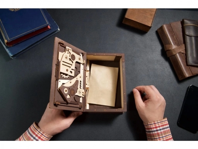 Wooden 3D Puzzle Secret Book by Ugears