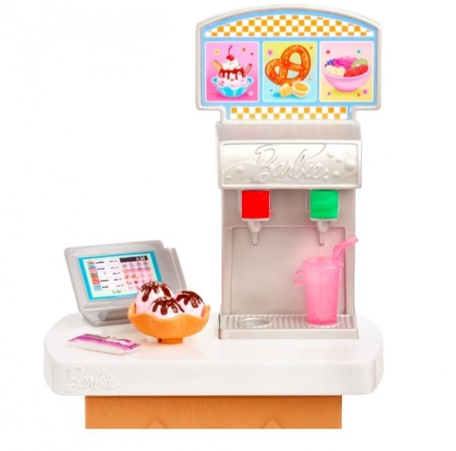 Barbie Skipper First Job Snack Bar Doll