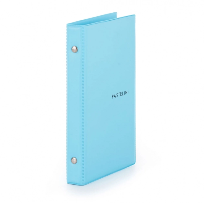 Pastel Blue A6 Ring Binder with Lined Refill